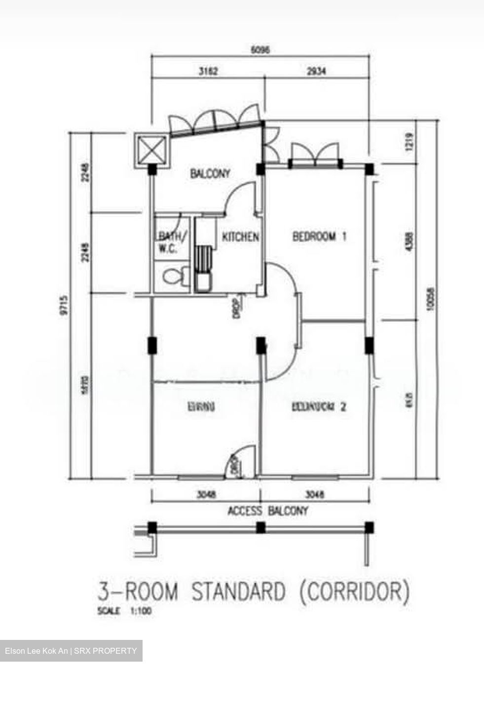 Blk 95 Old Airport Road (Geylang), HDB 3 Rooms #600191611
